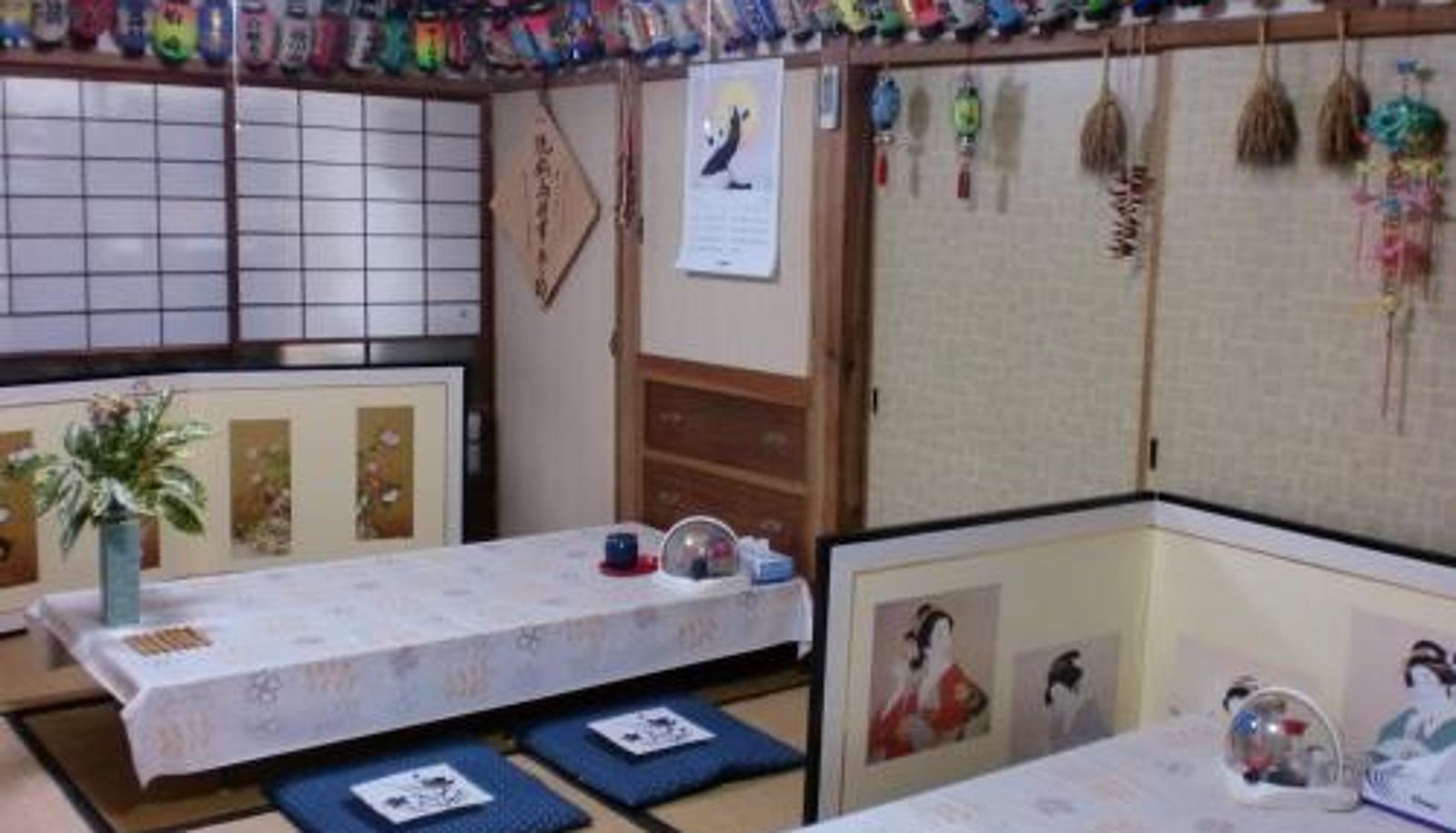 Sala de desayunos dentro del restaurante - Hoshi Ryokan