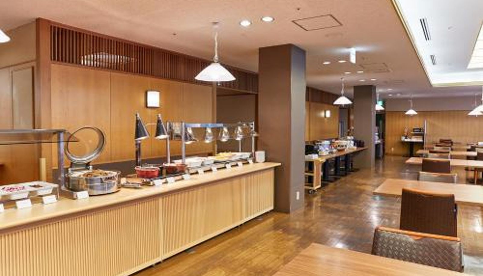 Ontbijtzaal in het restaurant - KAMENOI HOTEL Ichinoseki