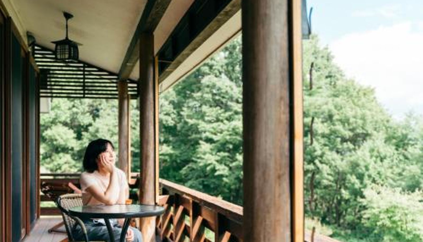 Zimmer mit Balkon - 津川温泉 清川高原保養センター
