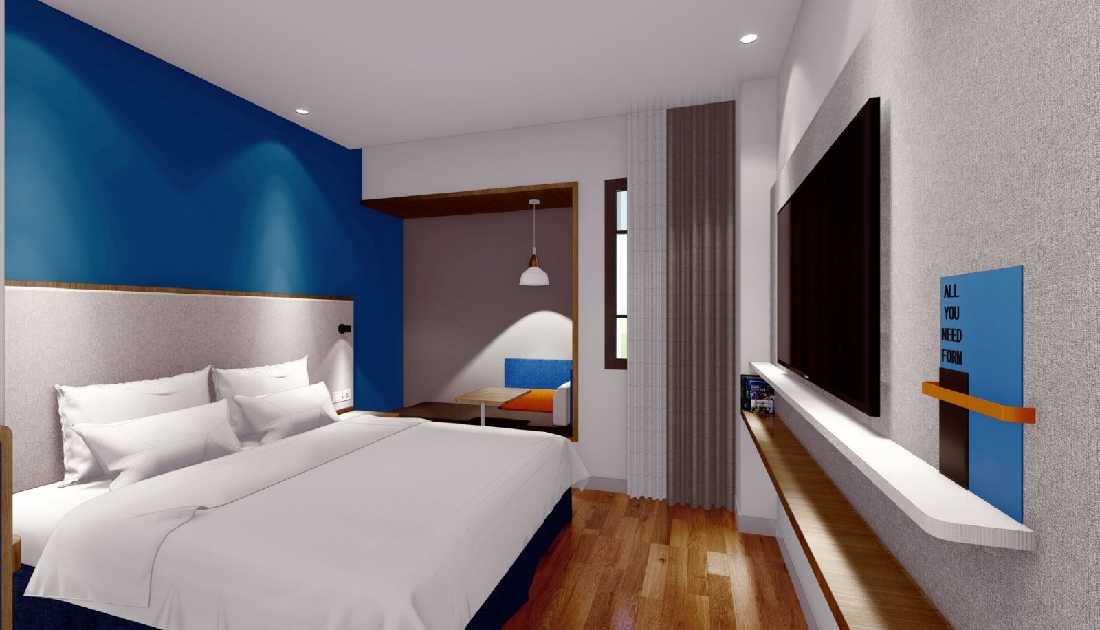 Kamer - Holiday Inn Express SHANGHAI PUDONG AIRPORT by IHG
