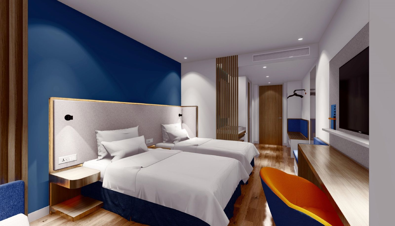 Zimmer - Holiday Inn Express SHANGHAI PUDONG AIRPORT by IHG