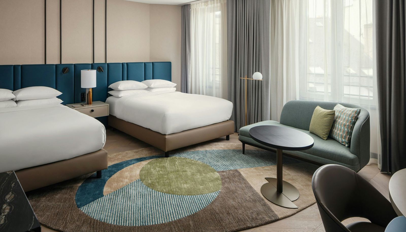 Kamer - Luxembourg Marriott Hotel Alfa