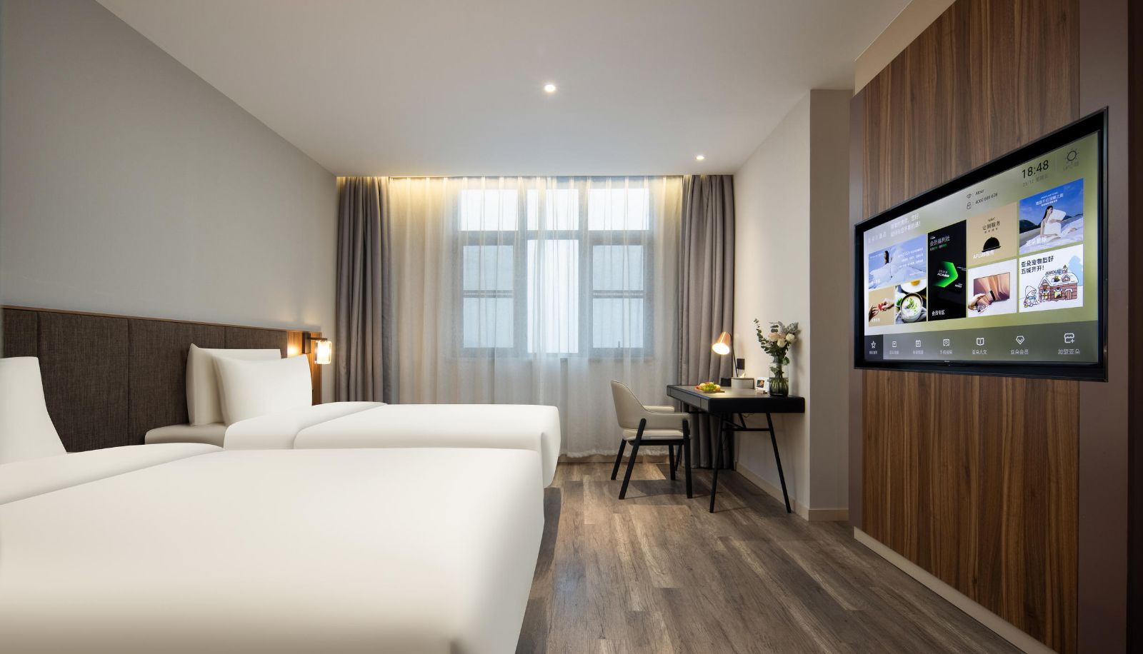 Zimmer - Hangzhou Binjiang Torch Avenue Atour X Hotel
