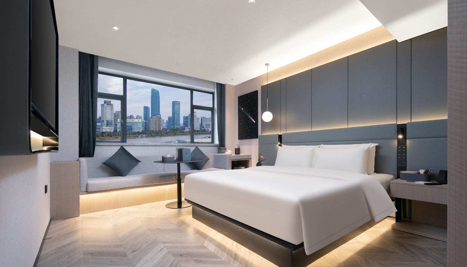 Kamer - Atour S Hotel on Heyi Avenue in Ningbo