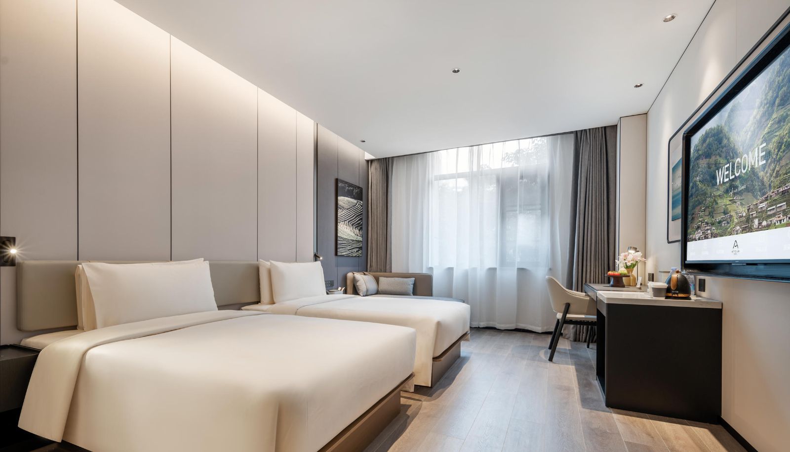 Kamer - Chongqing Liangjiang Happiness Square Atour Hotel
