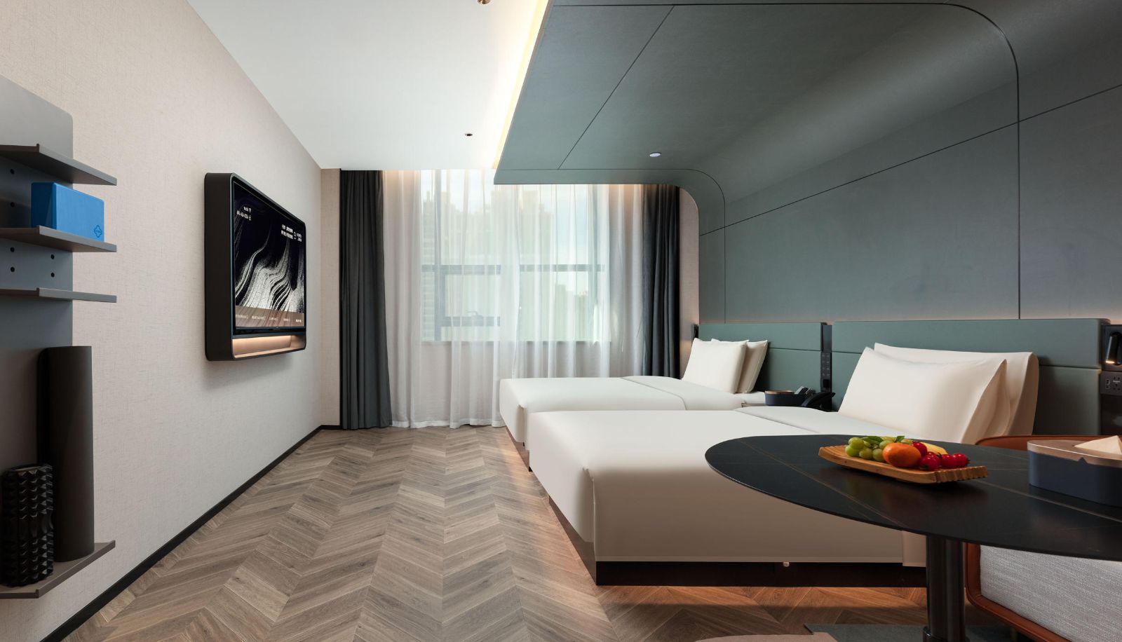 Zimmer - Urumqi Exhibition Center Street Wuyue Plaza Atour S Hotel
