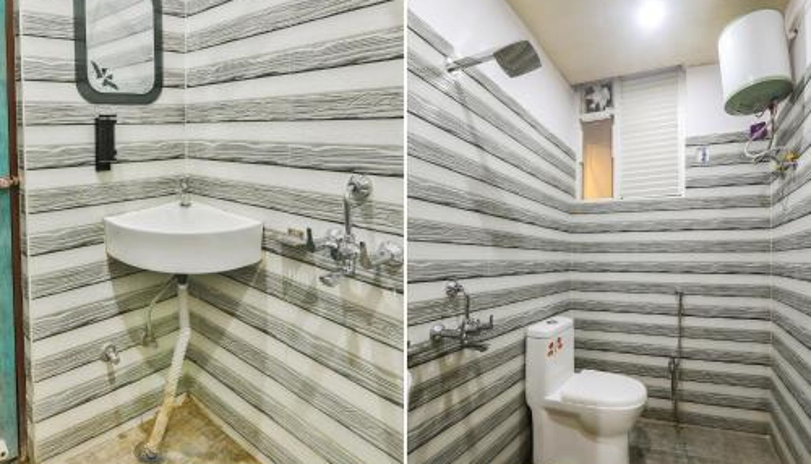 Badezimmer - FabHotel LS Grand - Nr Banaras Railway Station