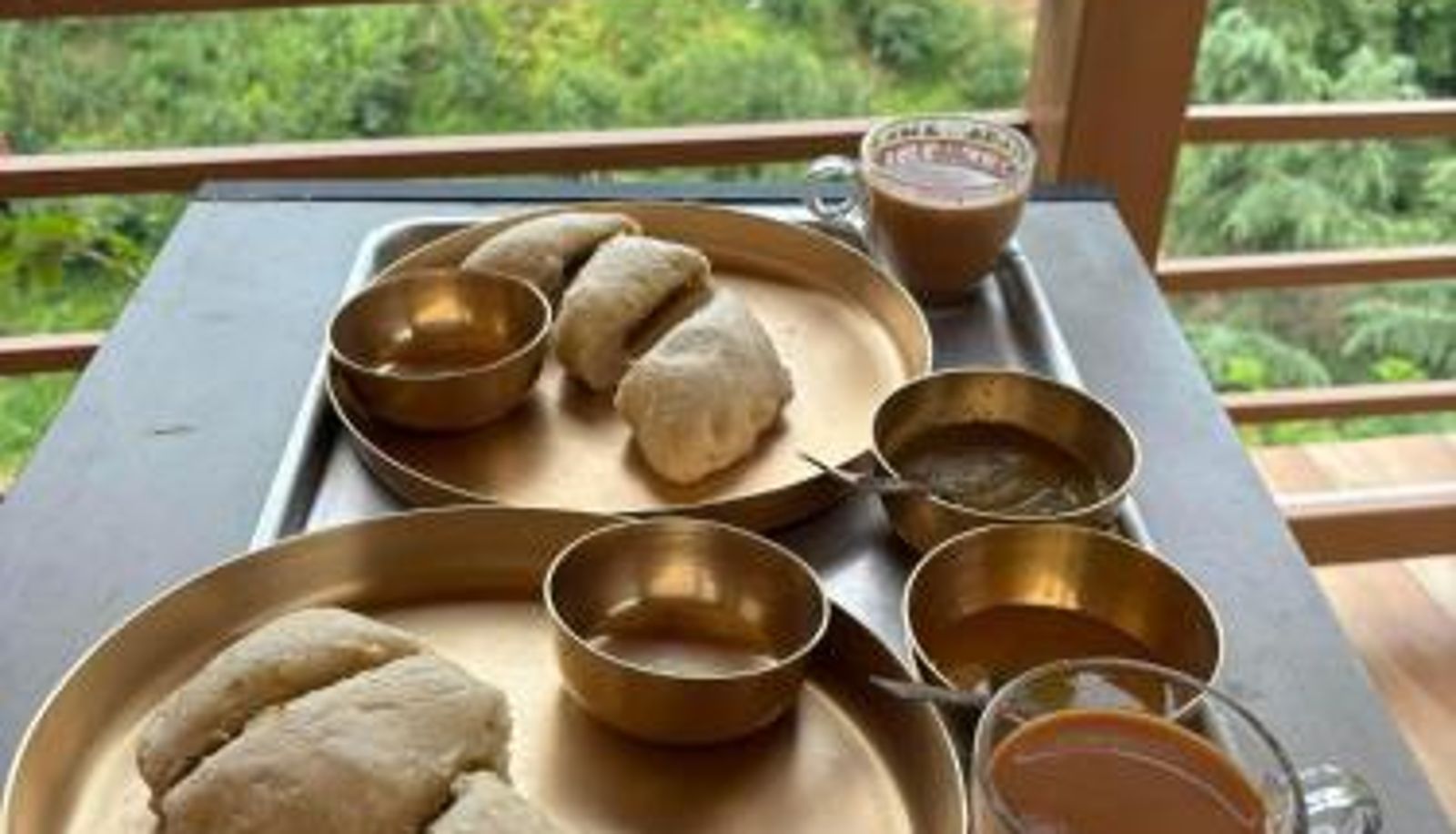 Breakfast room within the restaurant - Rustic Roots Home Stay