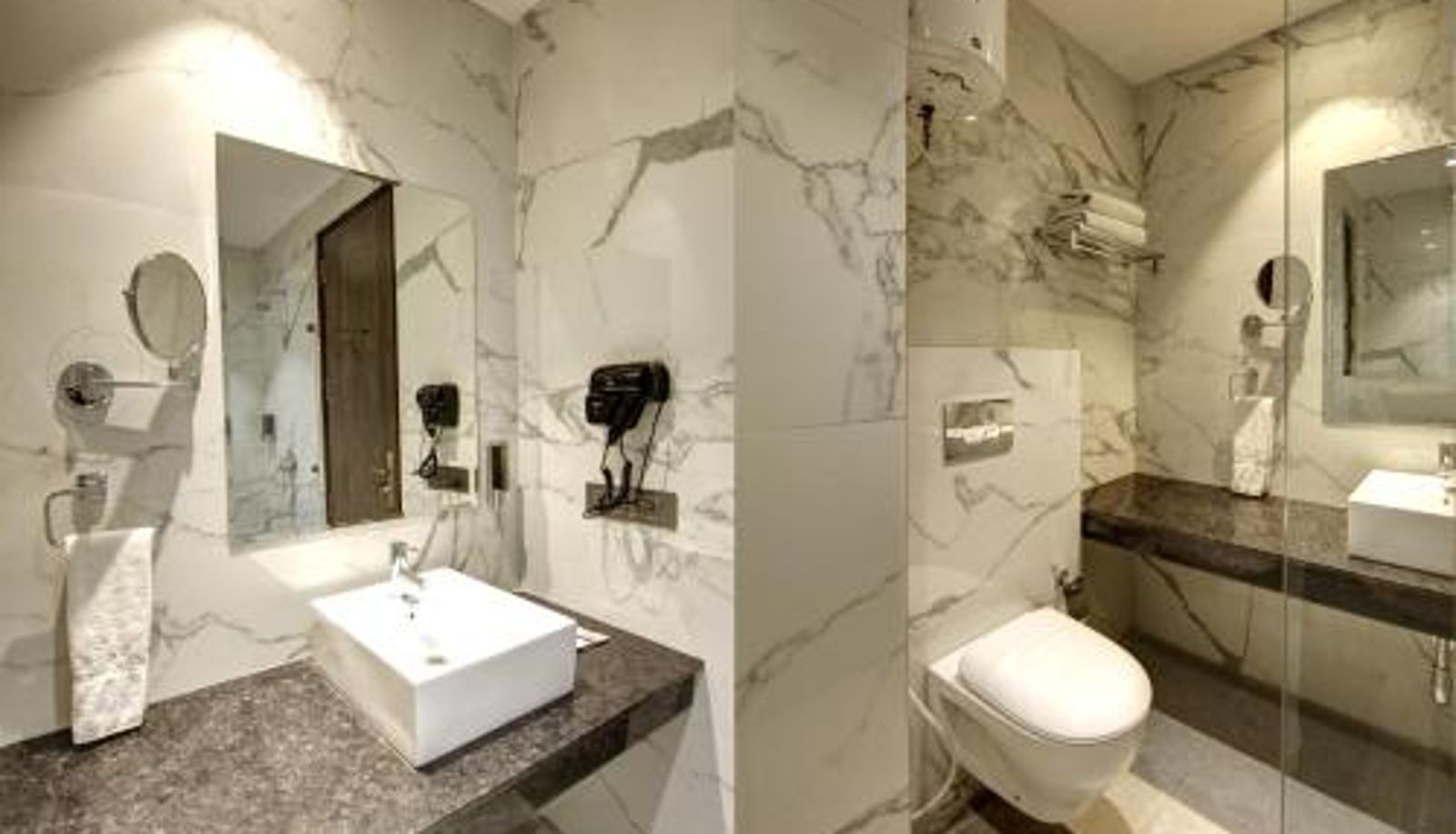 Łazienka - Saltstayz Premier - Galleria Market Road & Sector 27