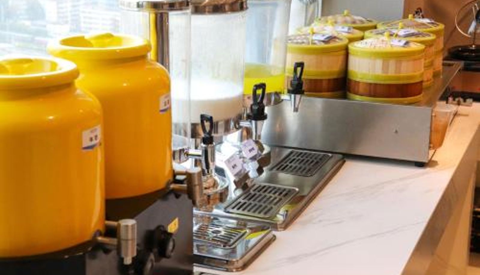 Sala prima colazione all'interno del ristorante - Starlit sky Hotel Shenzhen Luohu Baoneng Center Branch
