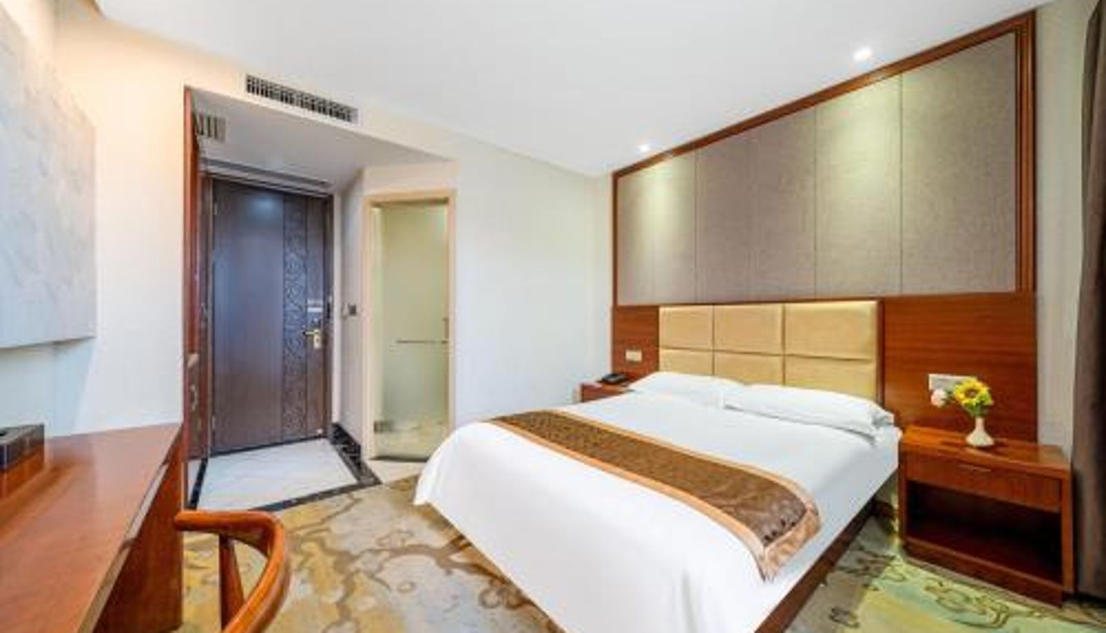 Zimmer - Bo Ai International Hotel Shanghai Pudong Airport Branch-Provide shuttle services to Pudong Airport and Disneyland