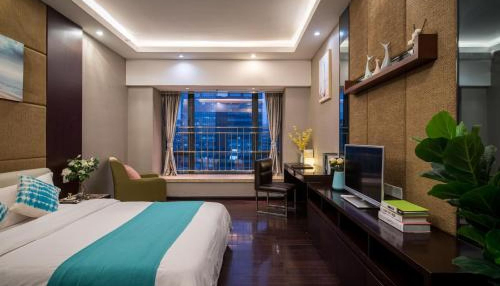 Pokój typu standard - Livetour Hotel Kehui Golden Valley Guanzhou