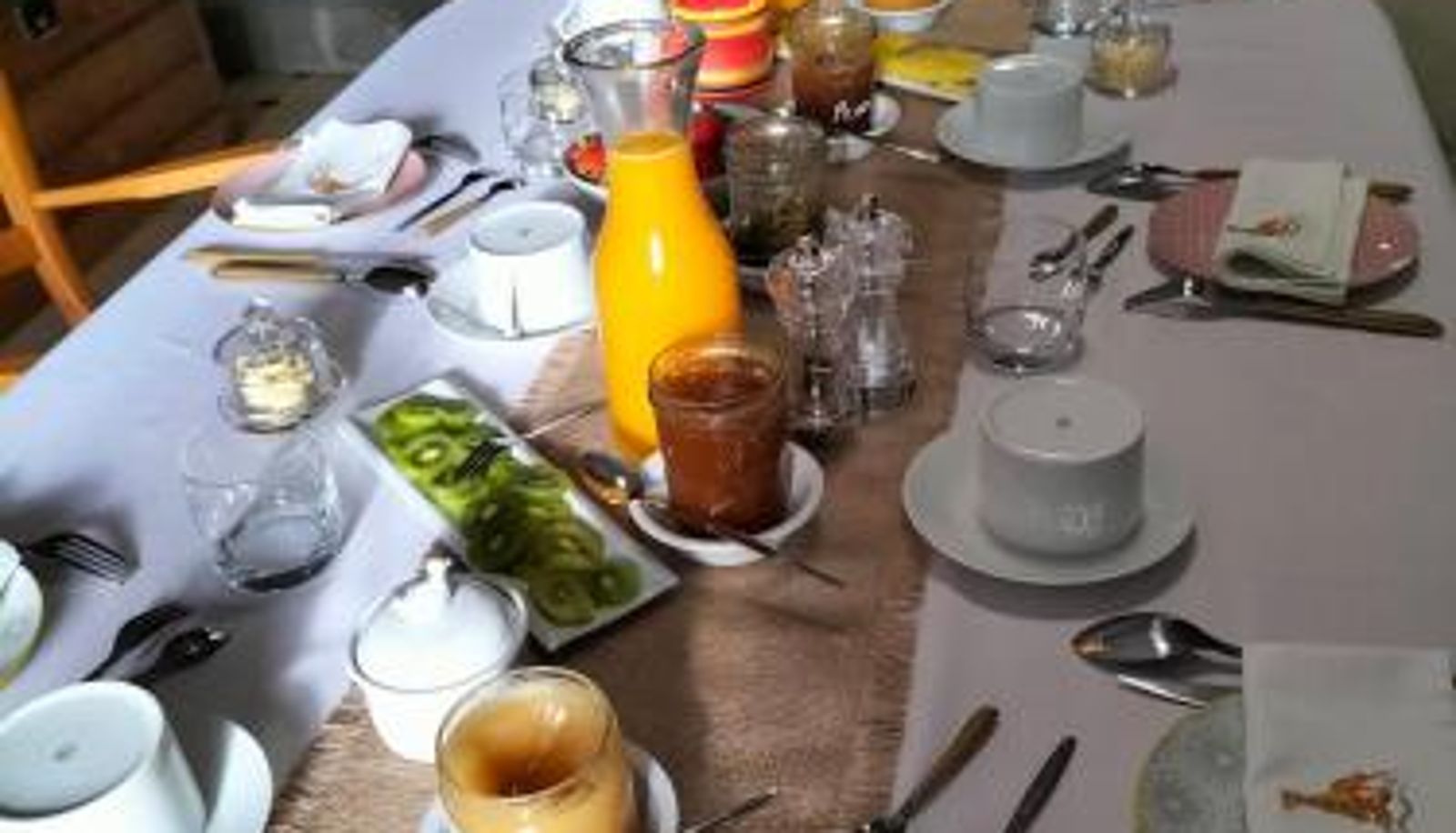 Sala prima colazione all'interno del ristorante - La Mouillère