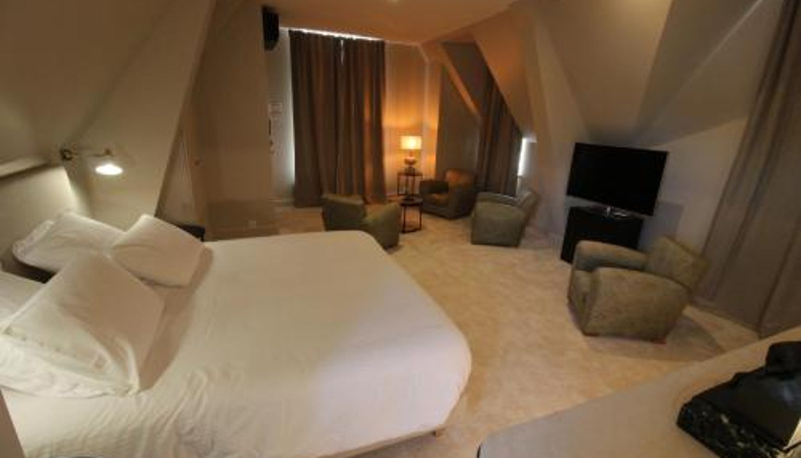 Kamer - Logis Hotel La Maison à Pan De Bois
