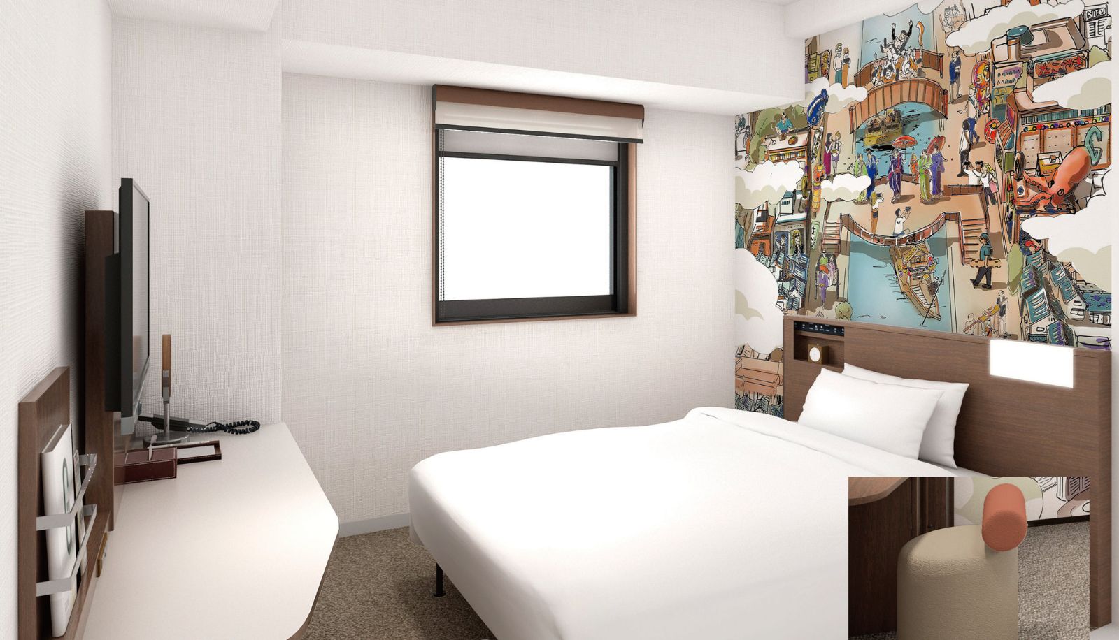 Zimmer - Garner Hotel OSAKA HONMACHI MIDOSUJI by IHG
