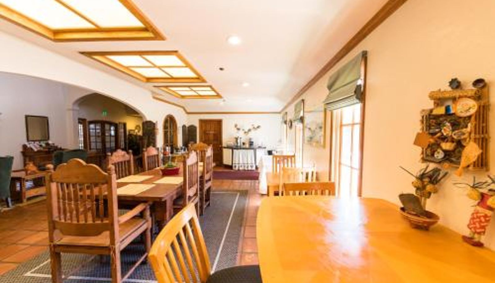 Frühstücksraum innerhalb des Restaurants - Posada de San Juan