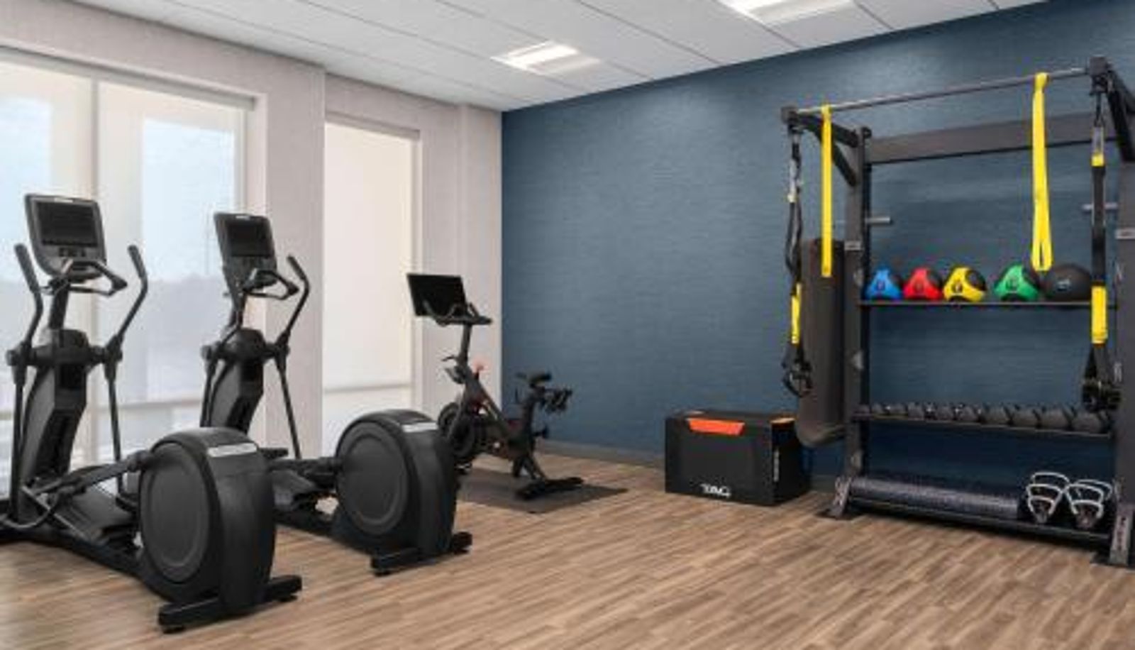Wellness- und Fitnessbereich - Hampton Inn & Suites by Hilton Pittsboro