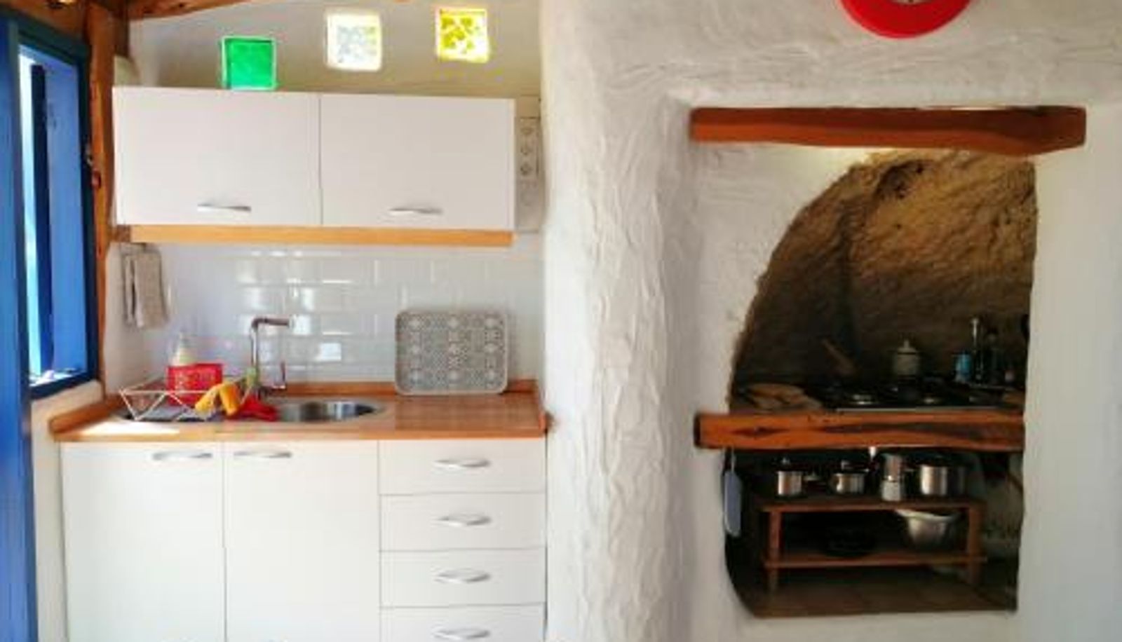 Cocina - Santa Brígida Vivelorural casa La Cuevita
