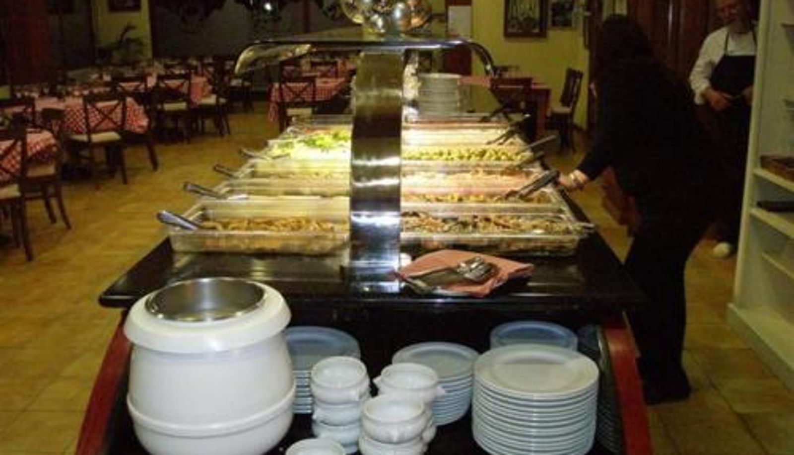 Sala prima colazione all'interno del ristorante - Hotel Bon Repos