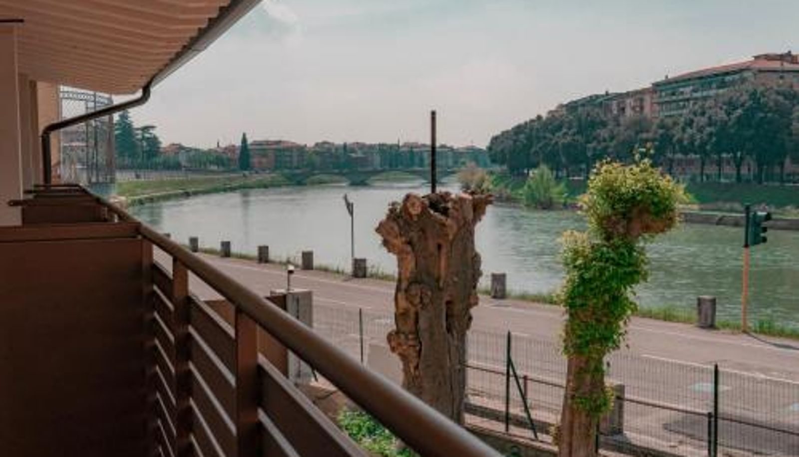 Buitenruimte van het hotel - Alla Riva