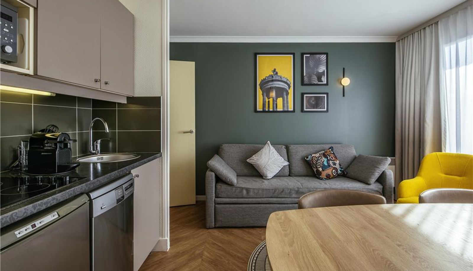Zimmer - Aparthotel Adagio Paris Buttes-Chaumont