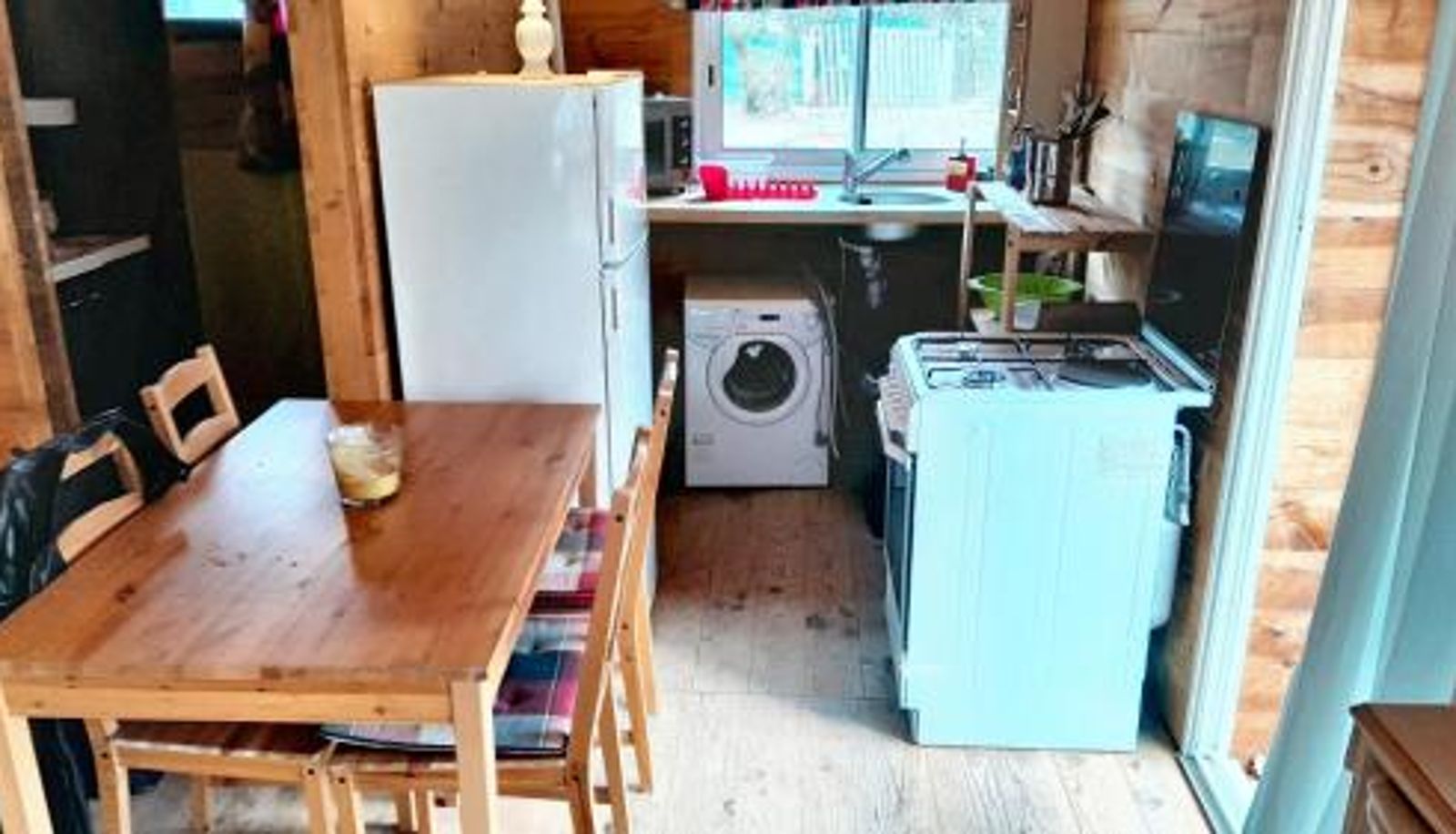 Kitchen - Charmant studio à Cucuron 38 m² avec jardin et barbecue!