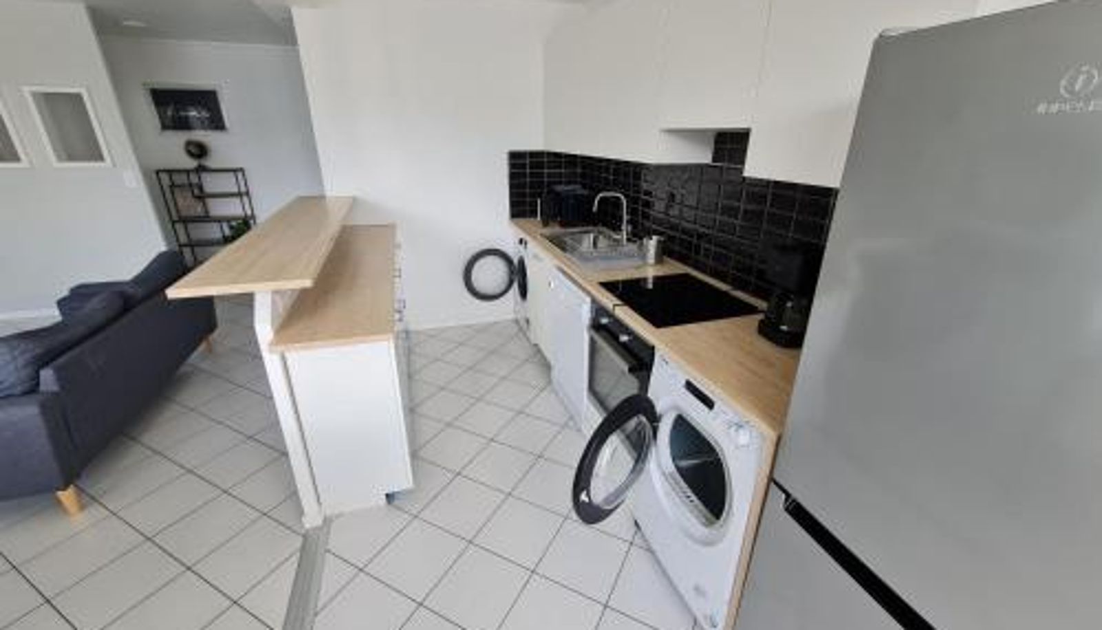 Küche - Grand appartement lumineux