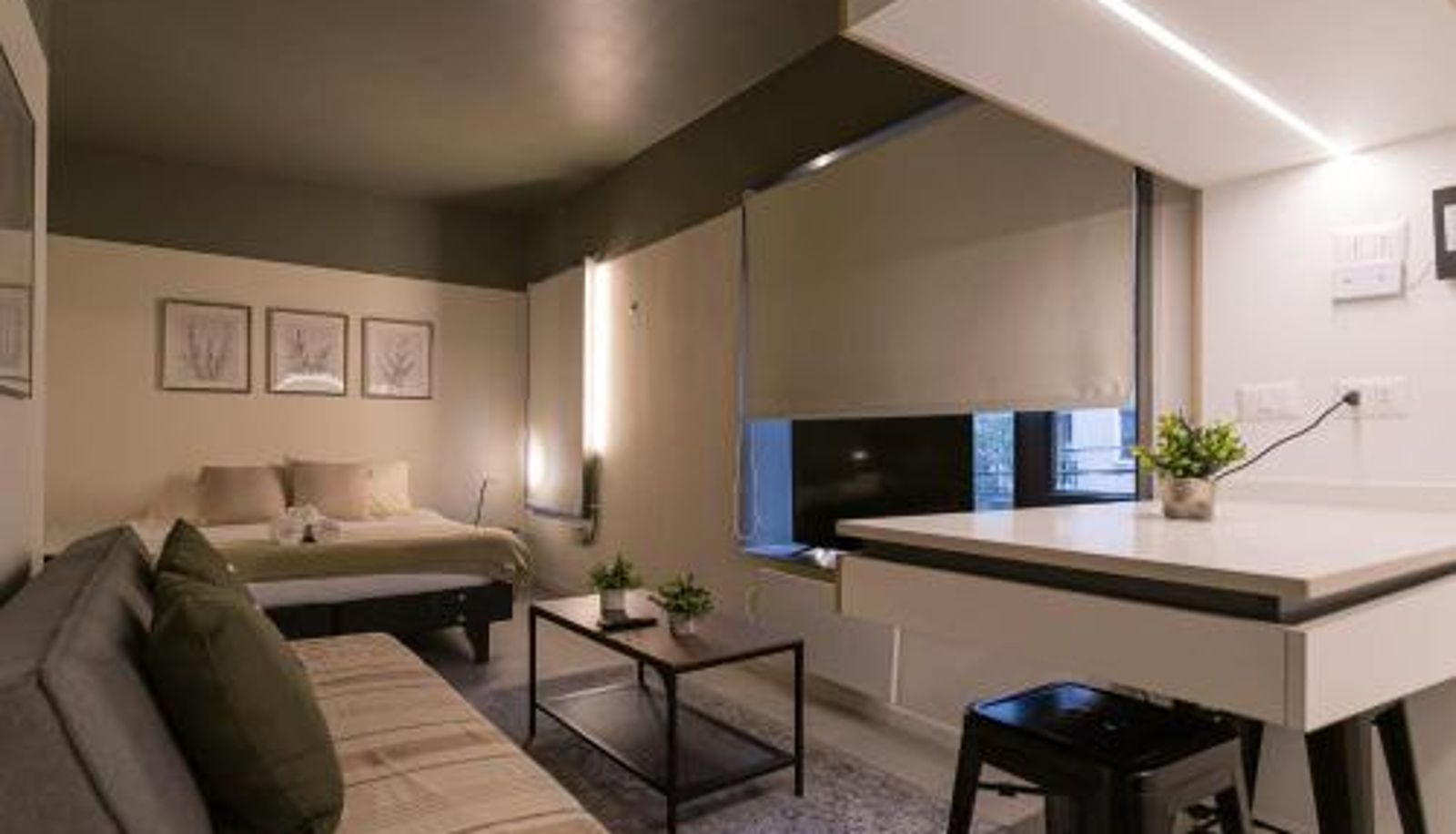 Standardzimmer - Tu Refugio en Santiago Studio Acogedor con Cocina