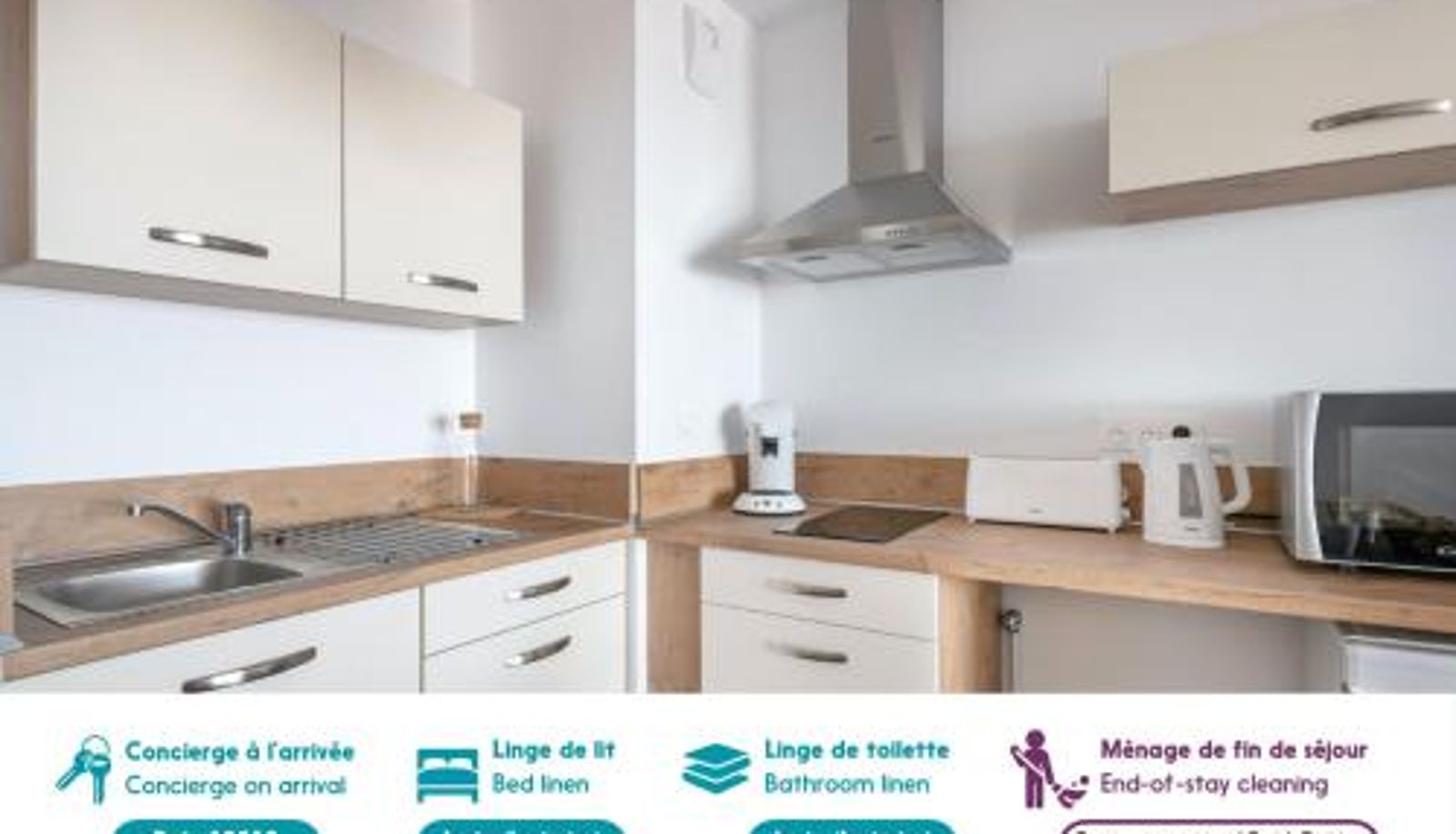 Apartamento - Bel appartement pour 4 face mer