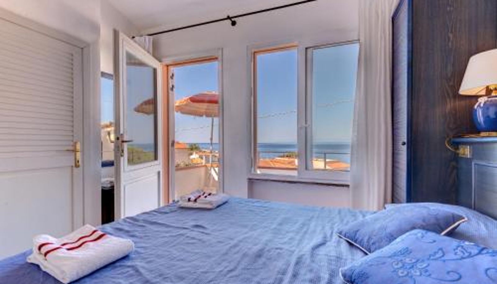 Standardzimmer - Appartamento con vista mare Chiessi