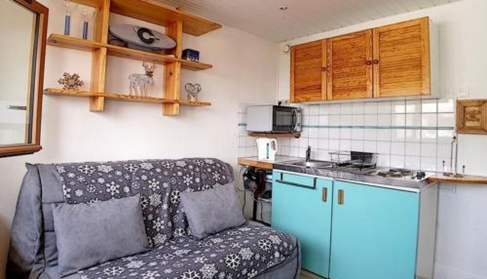 Standard room - au pied des pistes - FR-1-344-1010  animaux admis Studio cosy pour 2 personnes