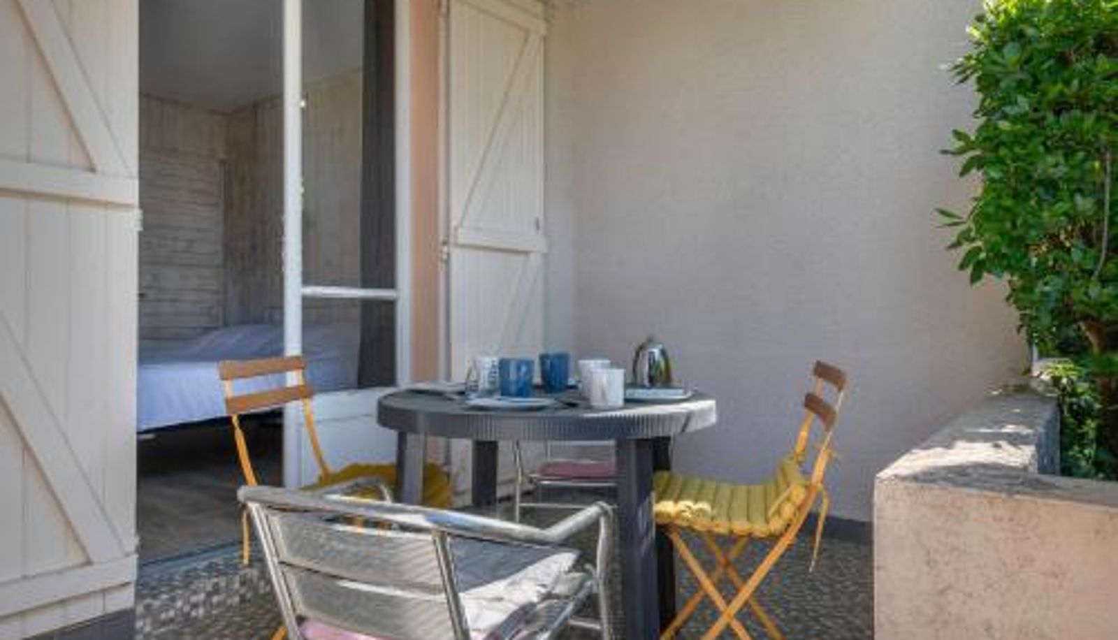 Terrazza - Rez de jardin à 400m de la Plage pour 4