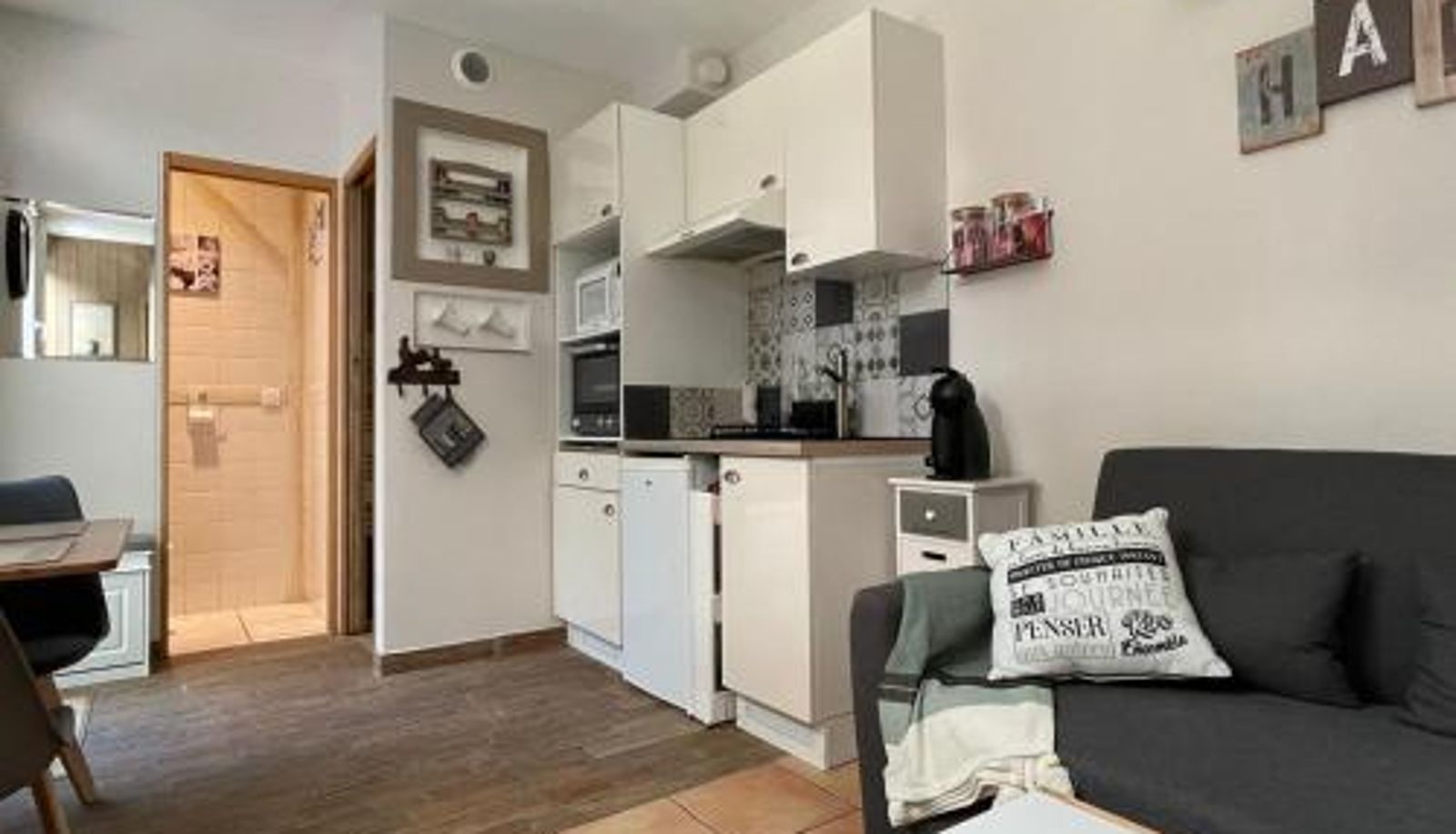 Standardzimmer - Maisonnette Cosy à Aix-les-Bains avec Terrasse et Jardin - FR-1-555-95