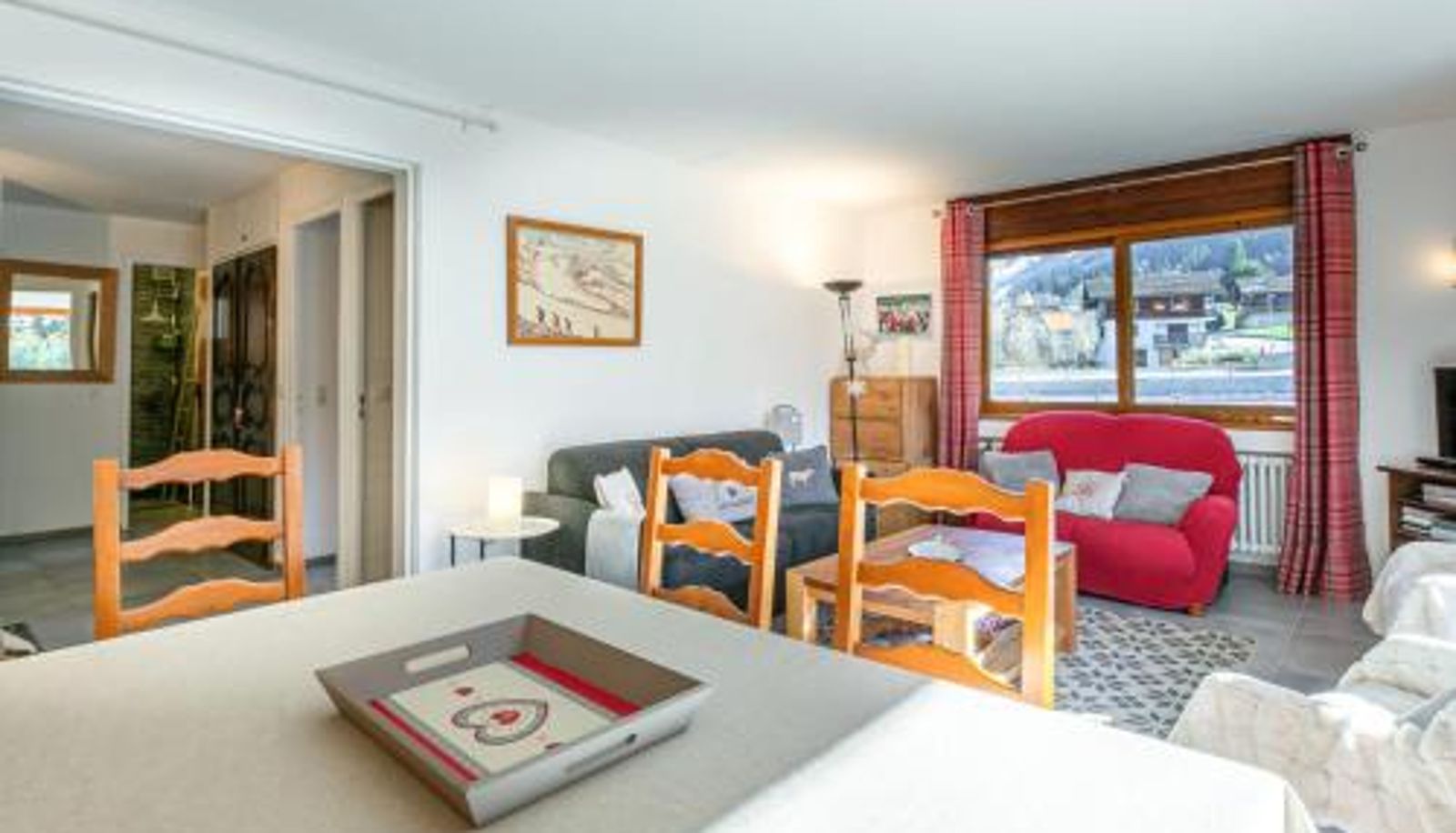 Standaardkamer - 6 pers - FR-1-437-87  parking  balcon sud  2 chambres Ski aux pieds