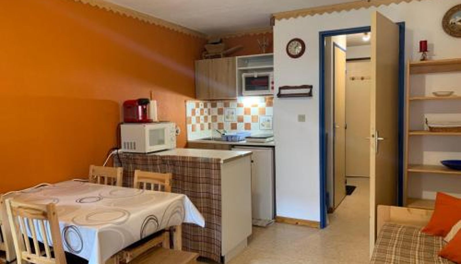 Info - proche navette à Morzine - FR-1-679-6 Studio cabine lumineux avec balcon