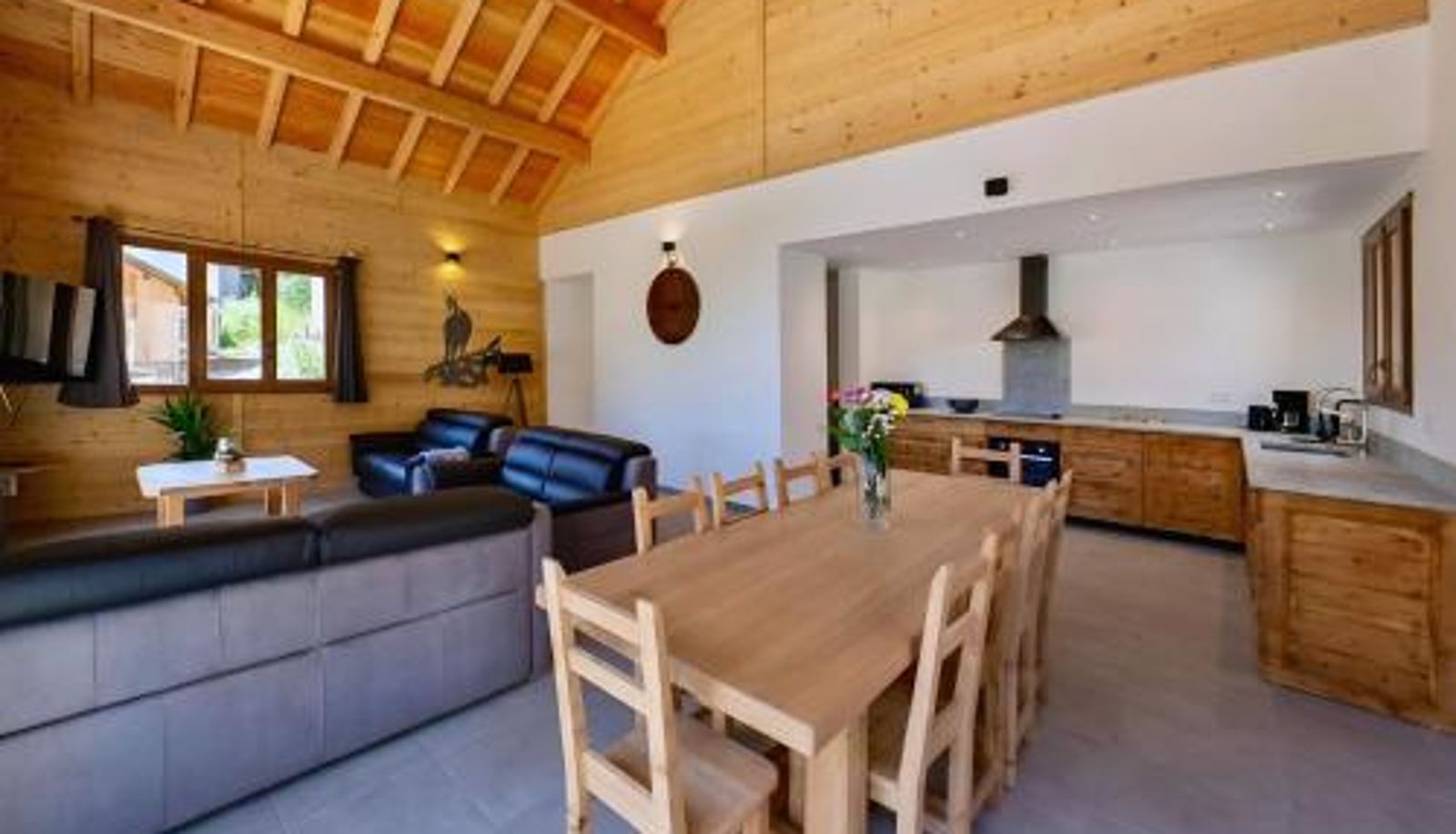 Apartment - CASA-Grand Laus: Duplex familial sauna et jacuzzi