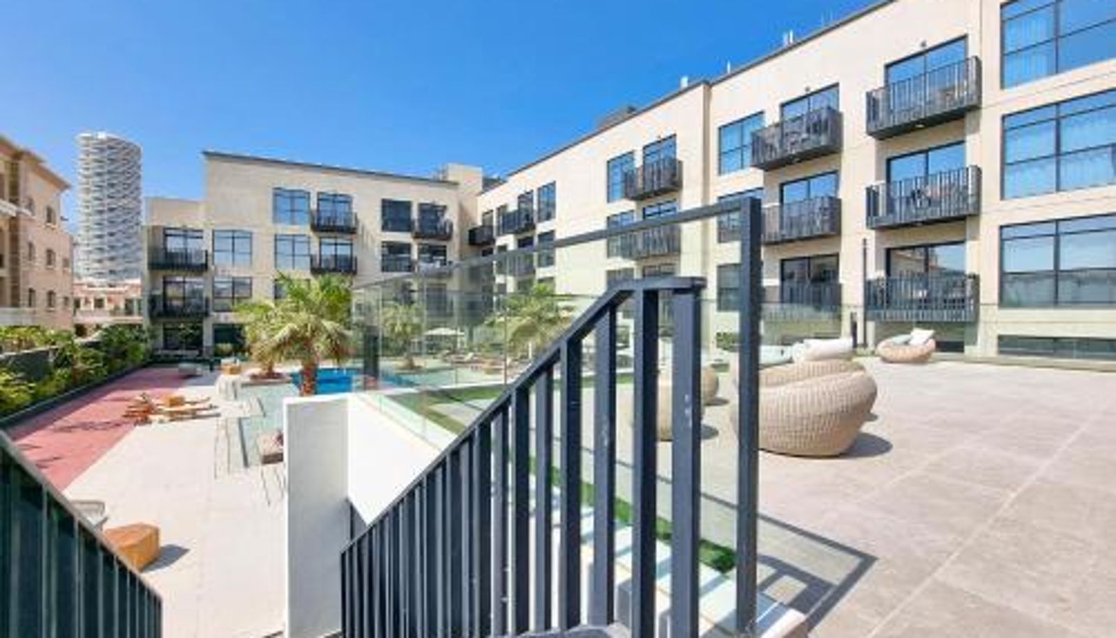 Appartement - ALH Vacay - Bright Studio in Beverly Residence JVC