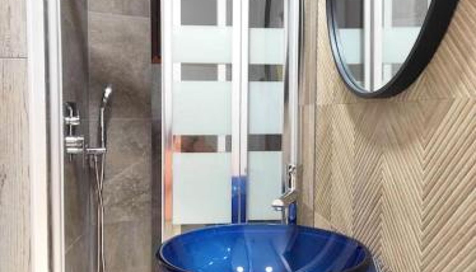 Bagno - Charming Studio in Riogordo - 18 m² - Sunny Terrace