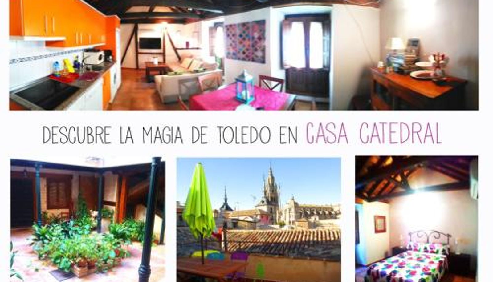 Apartamento - Casa Catedral - terraza privada con vistas en el corazón de Toledo
