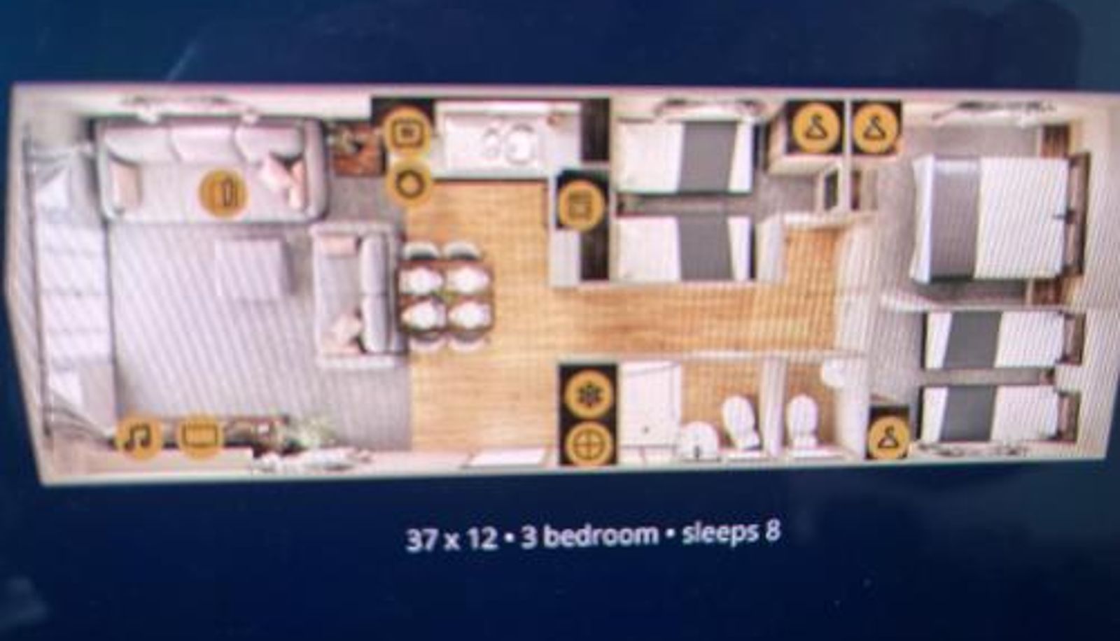 Standardzimmer - Surfside Bliss - Cayton Bay Park caravan