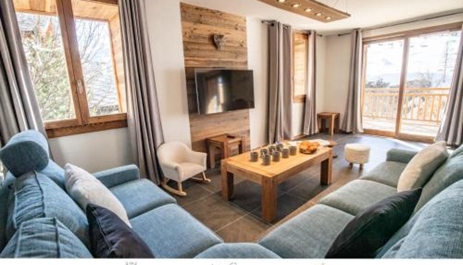 Standardzimmer - aux pieds des pistes MARMOTTE 102 - Beau T4 pour 10