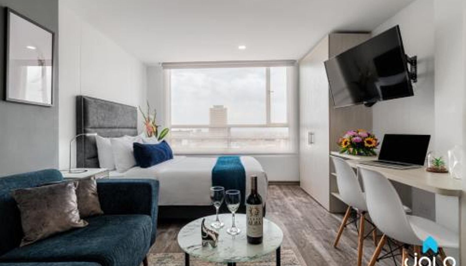 Zimmer - Torre Acqua Lofts - Downtown Bogota By Jalo
