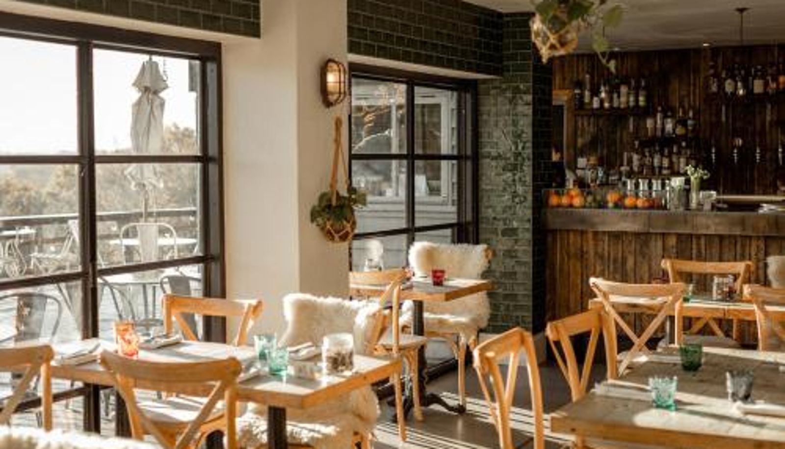 Frühstücksraum innerhalb des Restaurants - The Beacon