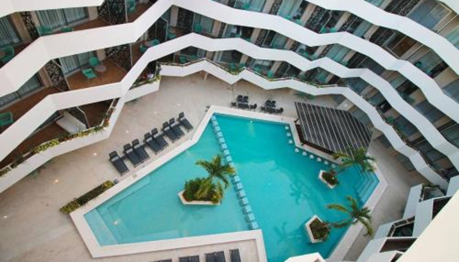 Pool - Downtown stylish 2BR with large terrace pool gym and bar