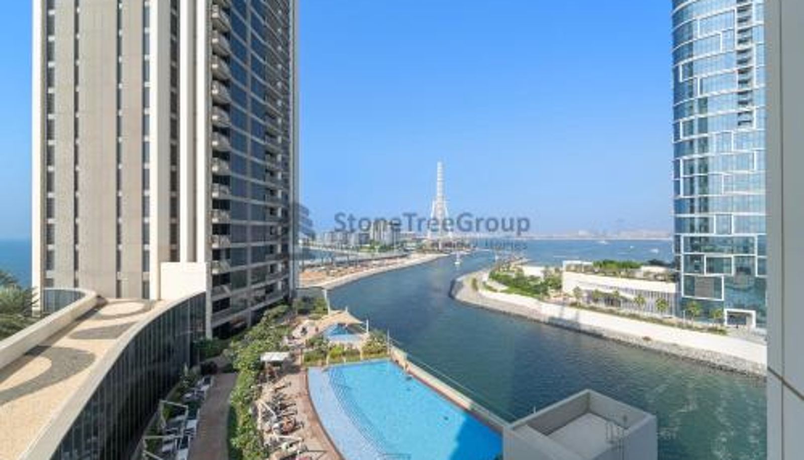 Standardzimmer - 1BR Waterfront Apartment at 5242 Tower 2