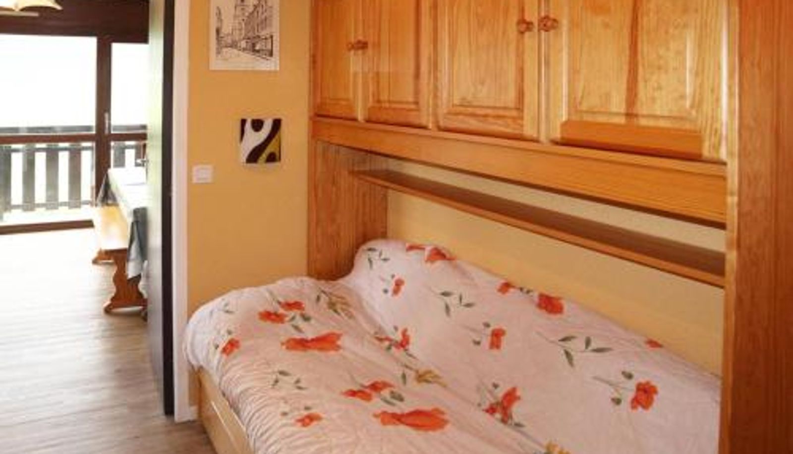 Chambre Standard - proche station - FR-1-322-435  parking Grand studio 5 personnes avec balcon