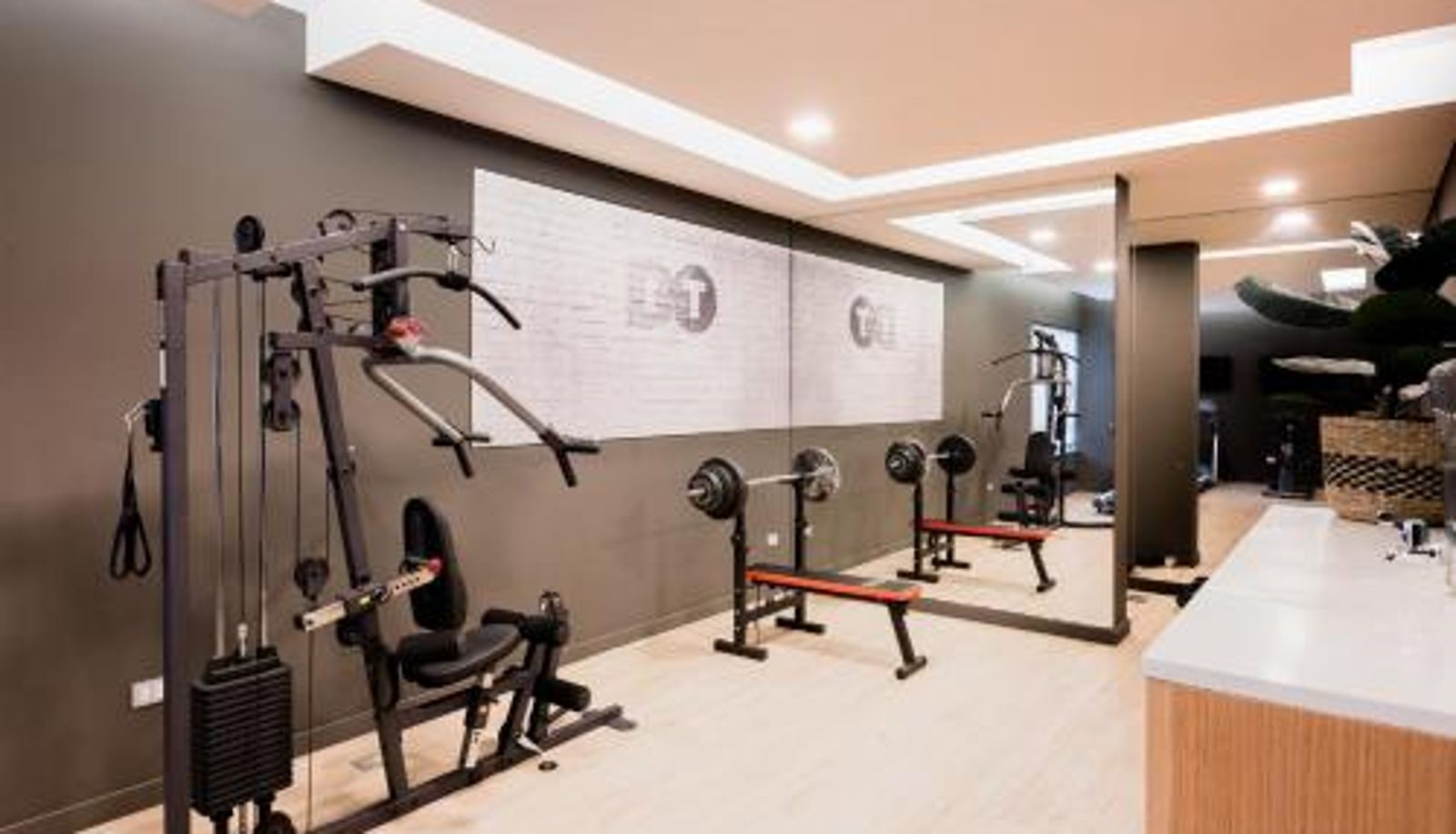 Wellness- und Fitnessbereich - Ñuñoa Depto nuevo Full equipado - Estacionamiento - Plaza Egaña