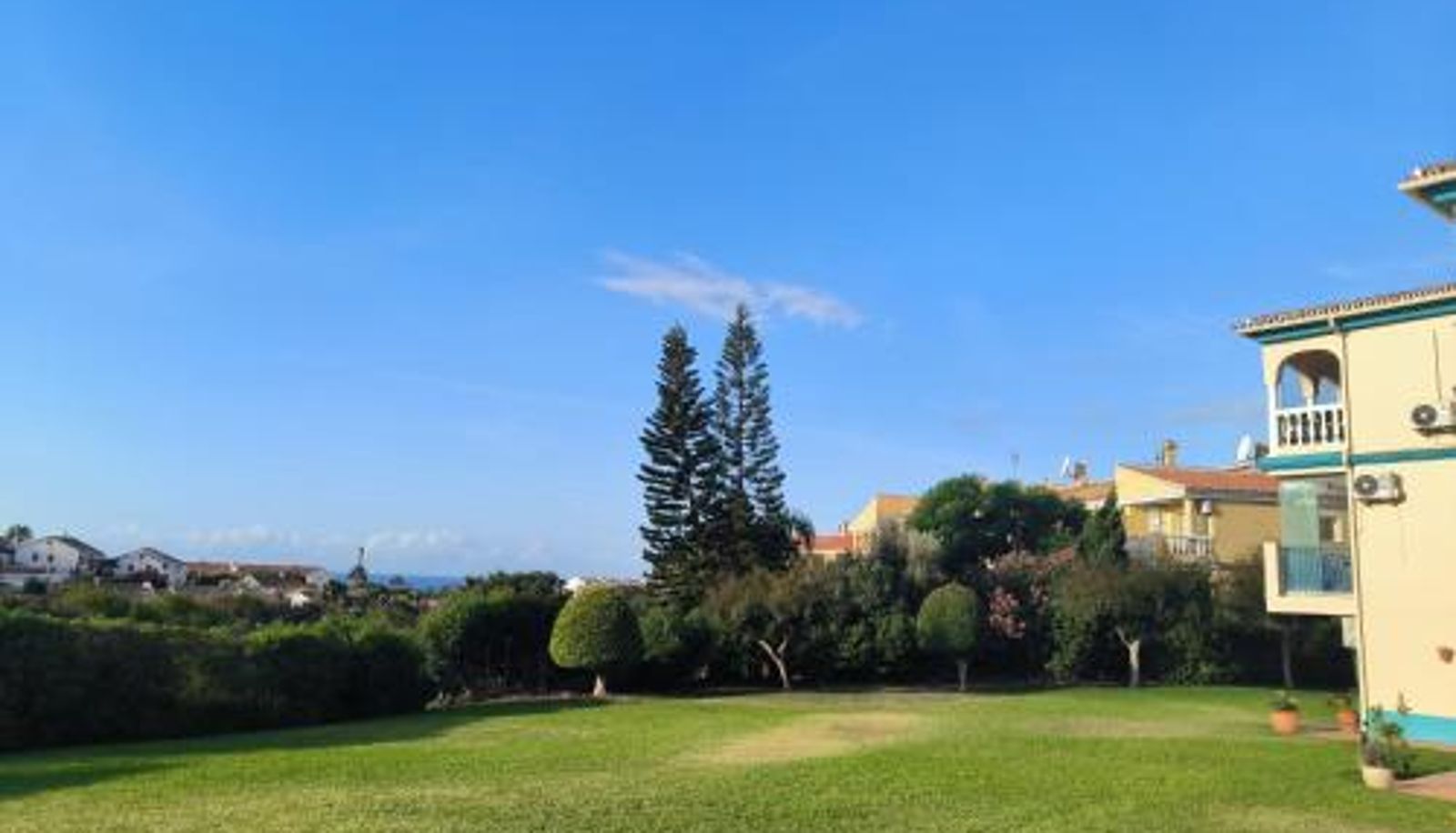 Buitenruimte van het hotel - Casa María