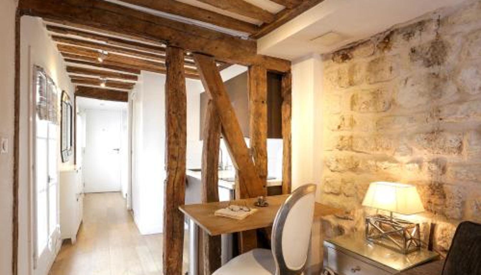Info - Habitat Parisien - 1BR-1BA - Duplex Louvre Museum