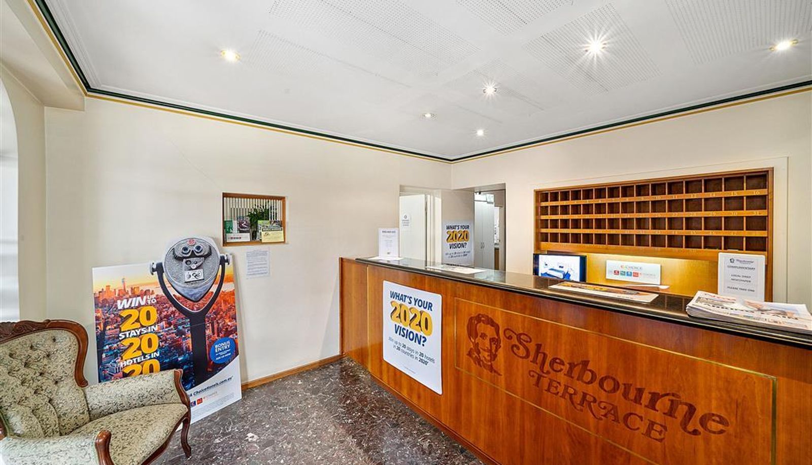 Lobby - Sherbourne Terrace Hotel